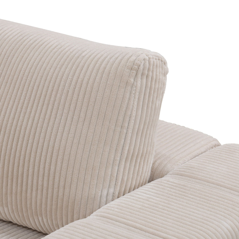 Oversized Modular Loveseat Set
