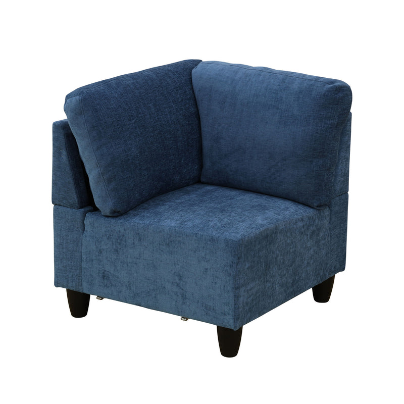 8 Piece Modular U - Shape Sectional Sofa