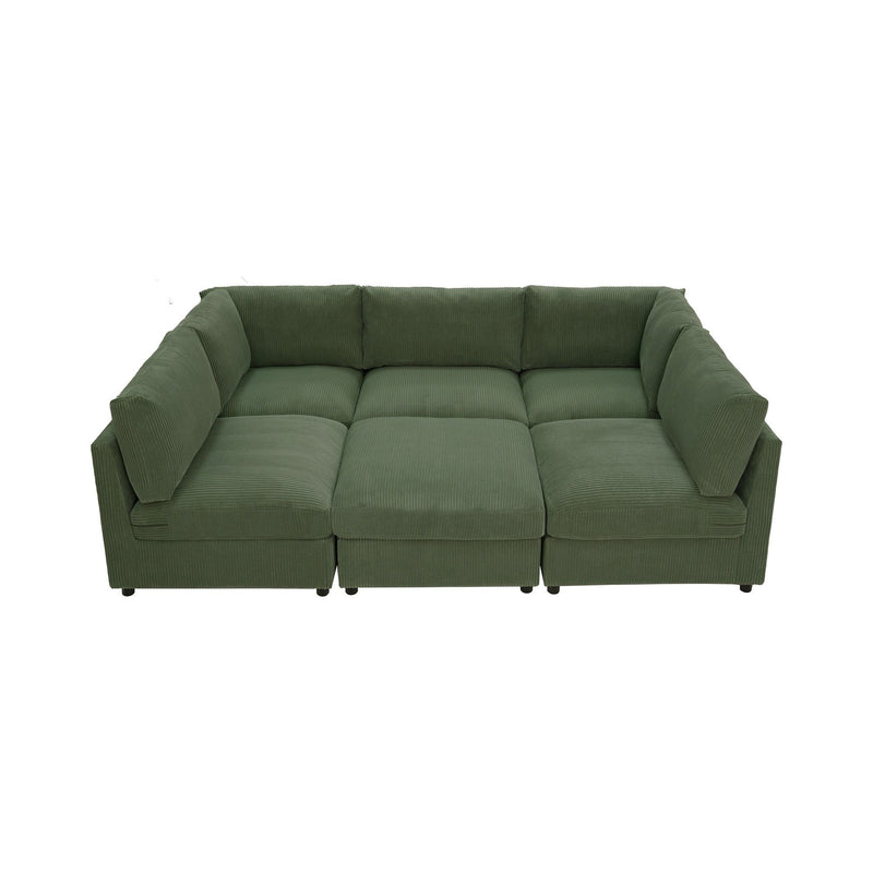 Modern Reversible Modular Sectional
