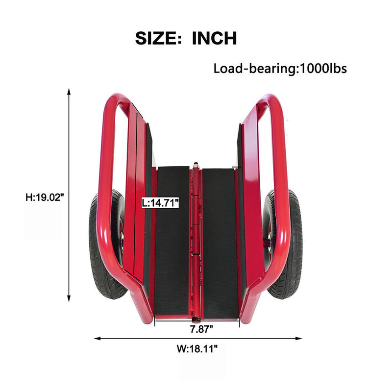 Heavy Duty Panel Dolly With 2 Handles