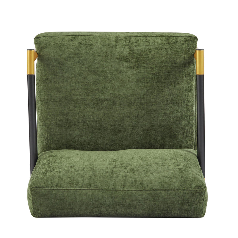 Modern Accent Chair With Cushions, Cozy Seating