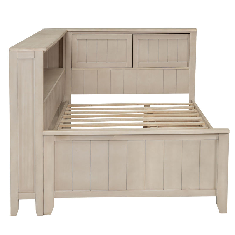 Daybed With Storage Shelves