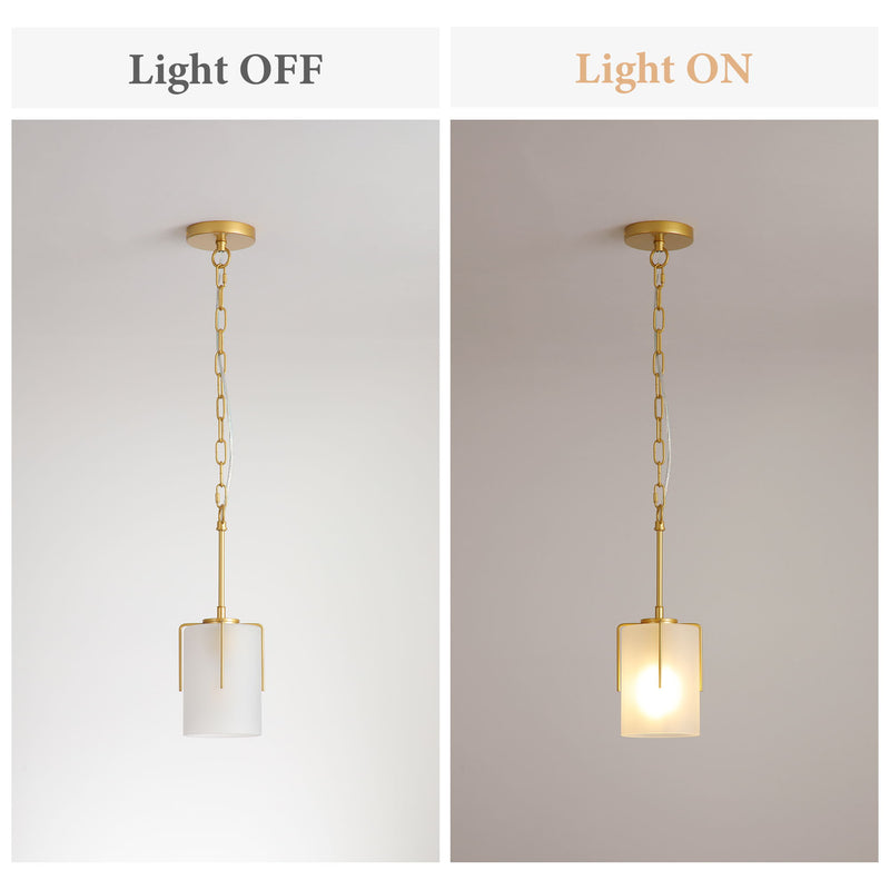 Adjustable Cylindrical Pendant Light