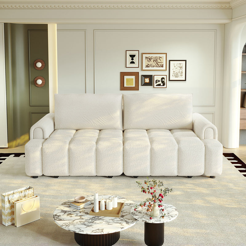 4 Seater Modern Couch With Seats Storage
