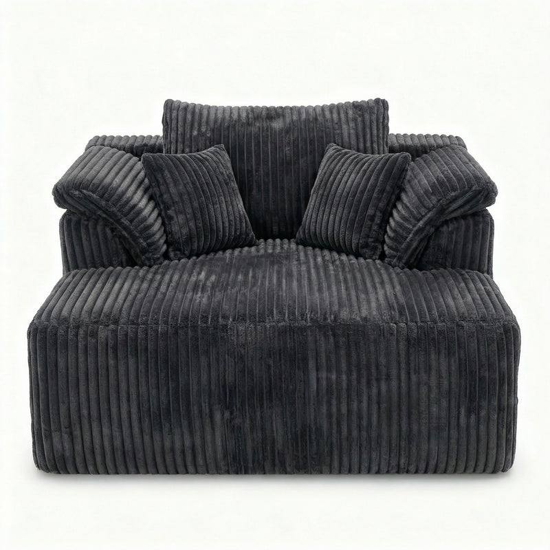 Chaise Lounge Chair, Deep Seat Sleeper Couch For Living Room