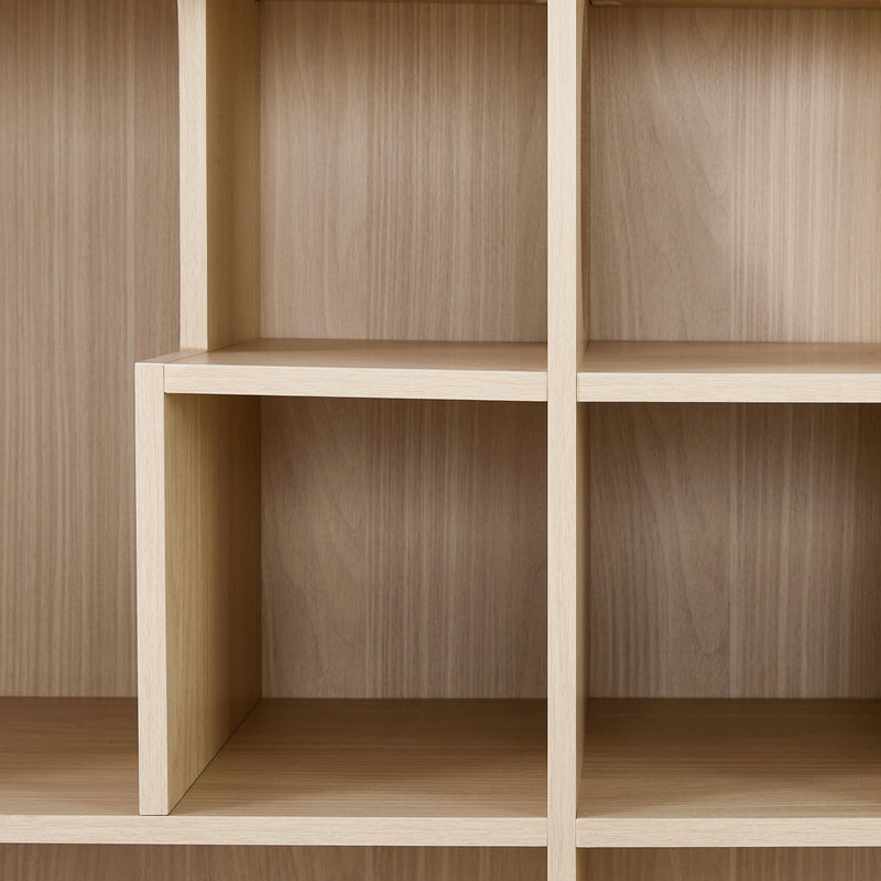 Furniture Style Cat Bookcase Cat Tree Shelves - Natural