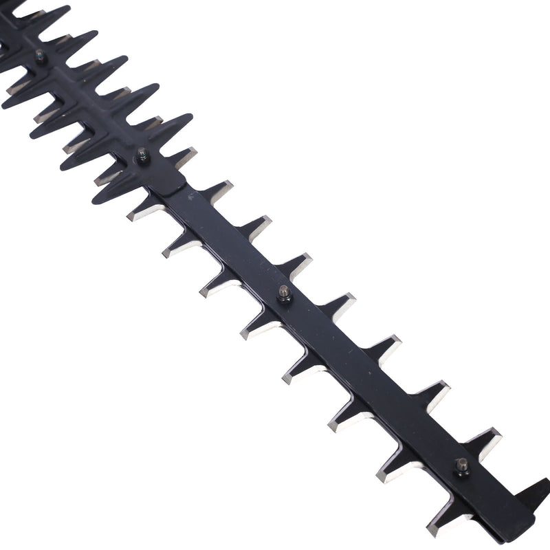 26Cc Gas Powered Hedge Trimmer With Double Sided Blade And Recoil Start - Orange