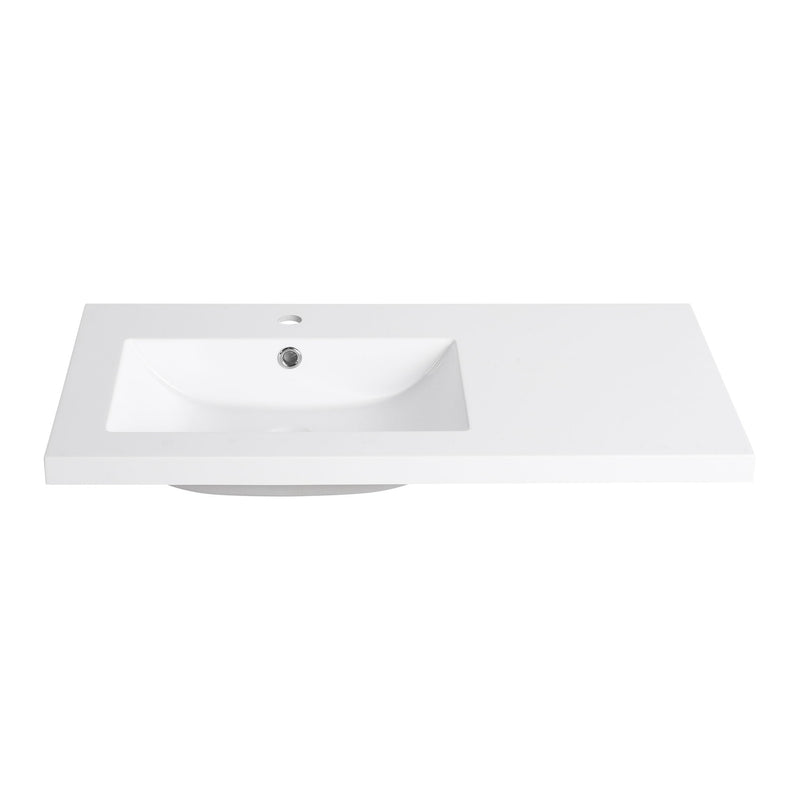 Bathroom Vanity Top With Integrated Sink