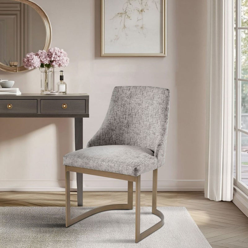 Contemporary Modern Accent Dining Chairs (Set of 2)
