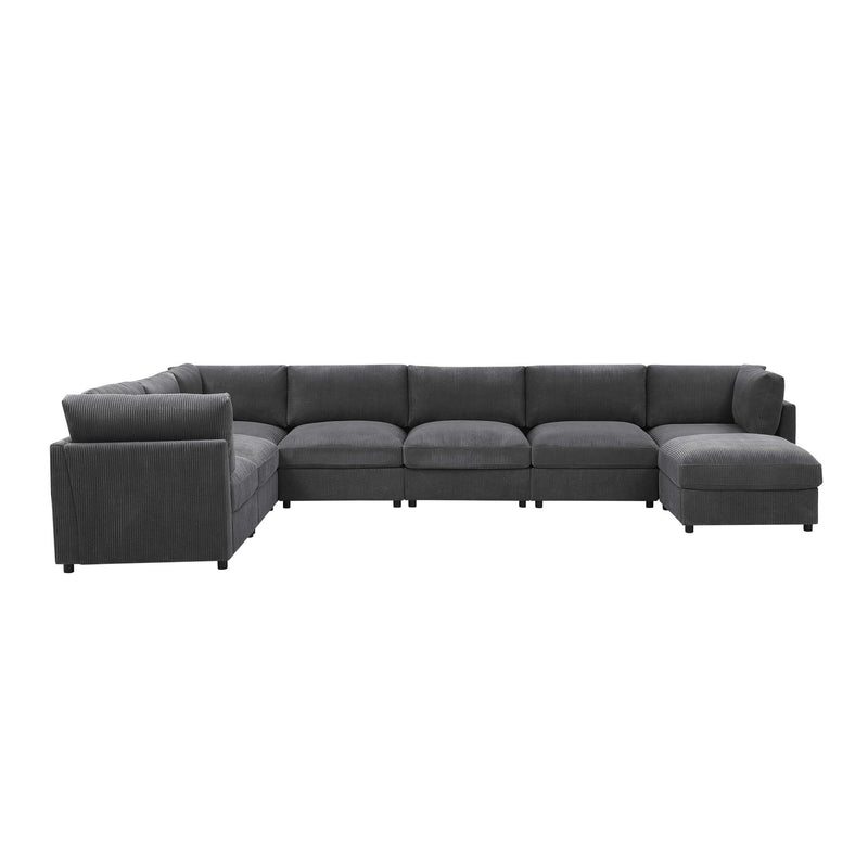 Modern Reversible Modular Sectional