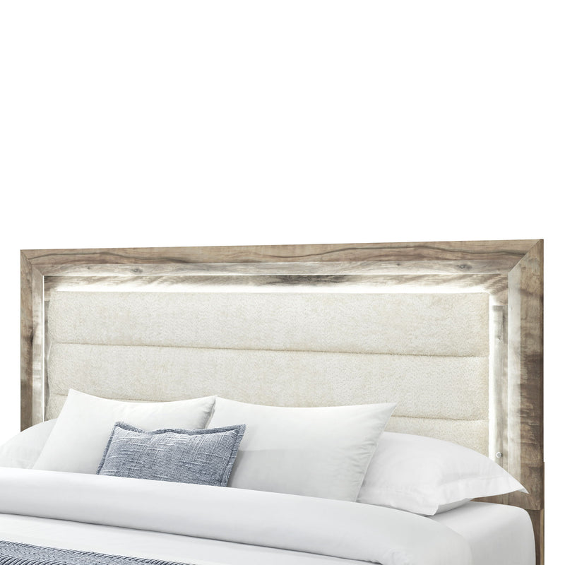 Cllisie - 5 Piece Bedroom Set With Padded Headboard