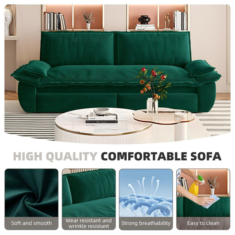 Queen Pull Out Bed, 3 In 1 Convertible Sleeper Sofa