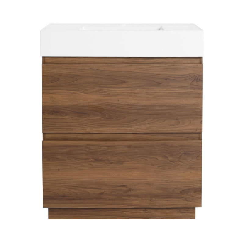 Modern Freestanding Bathroom Vanities With Single Sink Combo