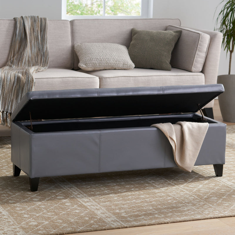 Glouster - Contemporary Storage Ottoman