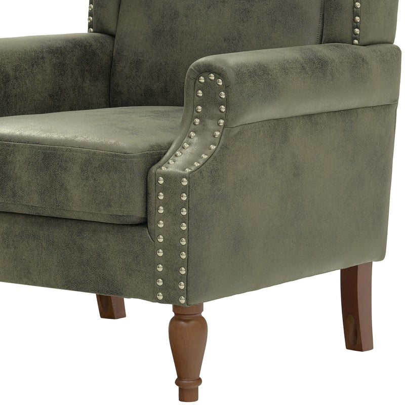 Decorative Chair With Stud Detailing