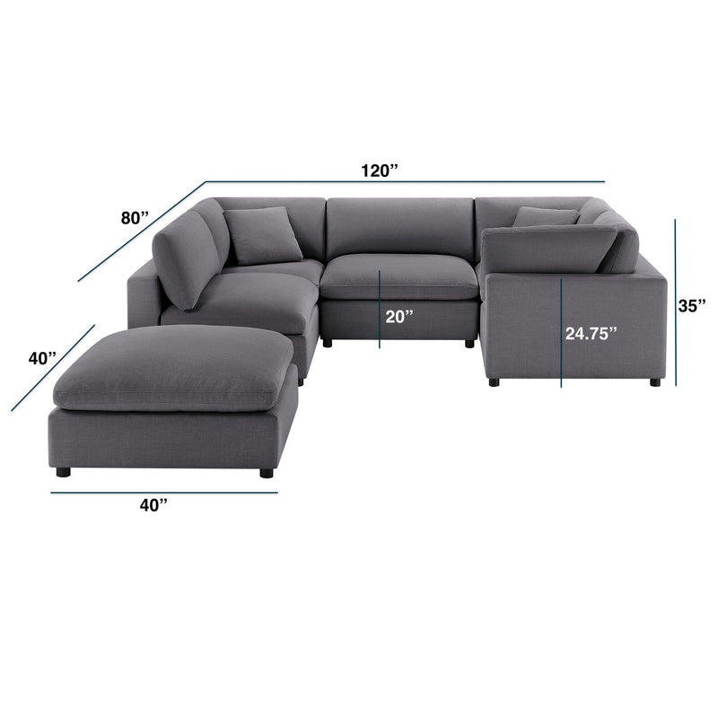 Cassandra - Sofa With Ottoman