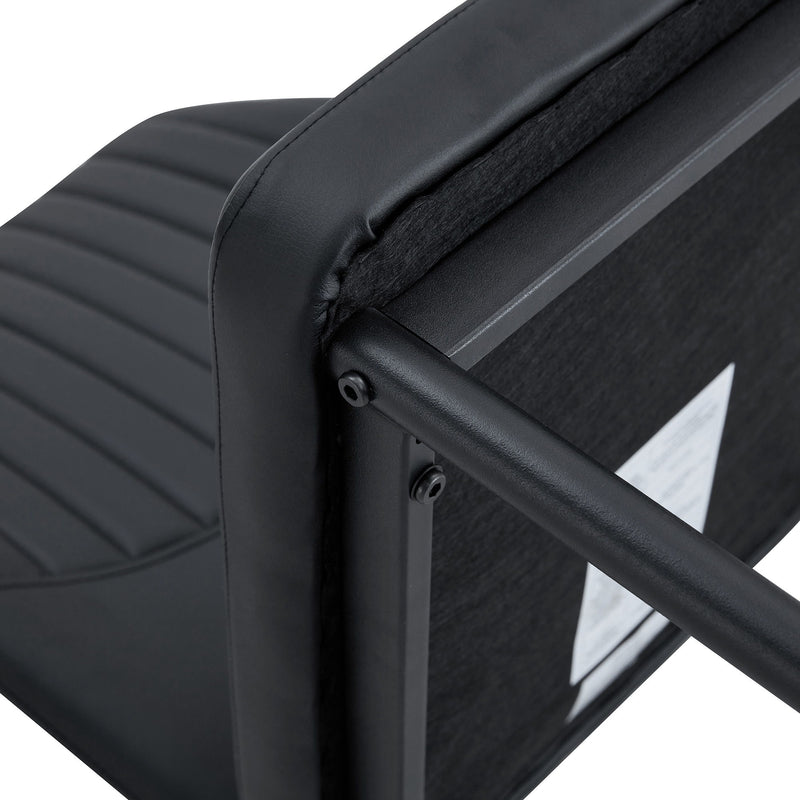 Ergonomic Simple Chair With Metal Leg