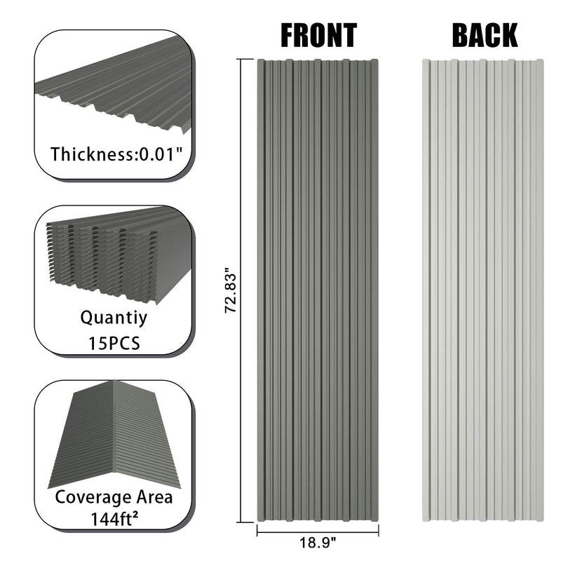 Corrugated Roofing Panels
