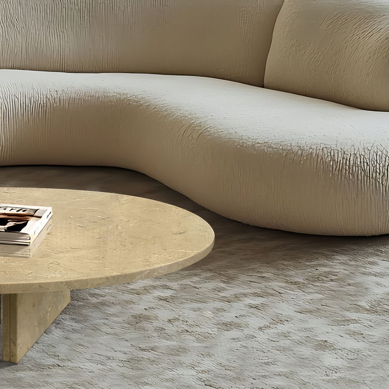Luxury Coffee Table With Unique Veining, Unique Stone Design