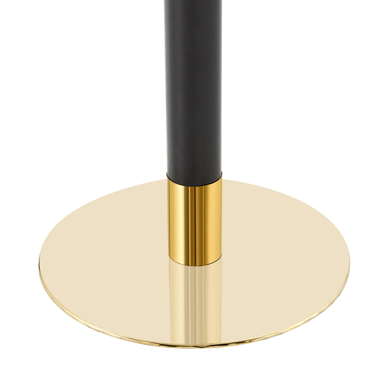 Round Table For Kitchen - Black / Gray / Gold