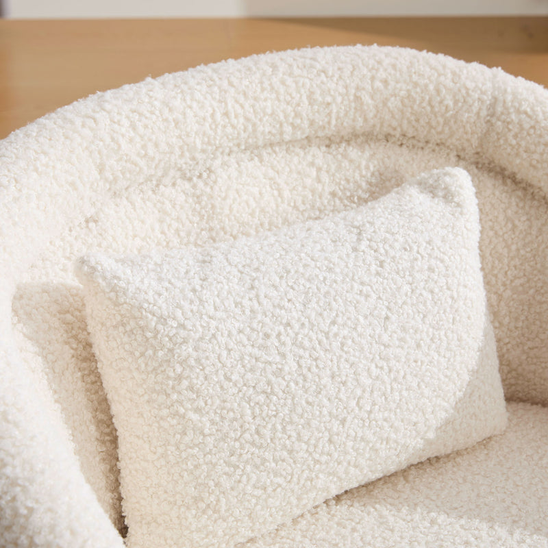 Swivel Accent Chair With 360 Degree Rotating