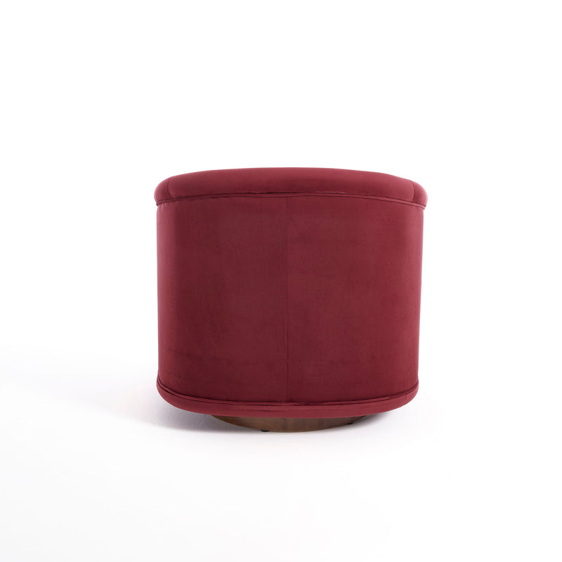 Swivel Accent Chair With 360 Degree Rotating