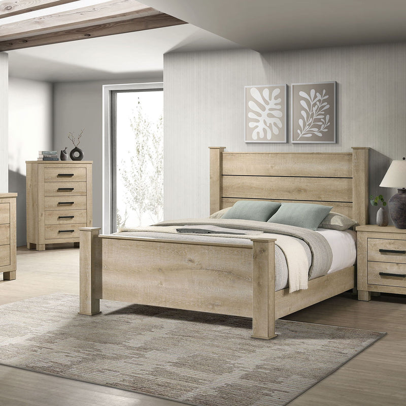 Sansome - 5 Drawer Bedroom Chest - Oak