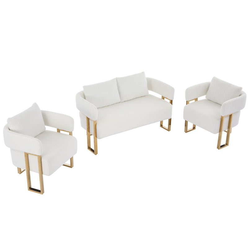 Decorative Upholstered Side Chair For Living Room