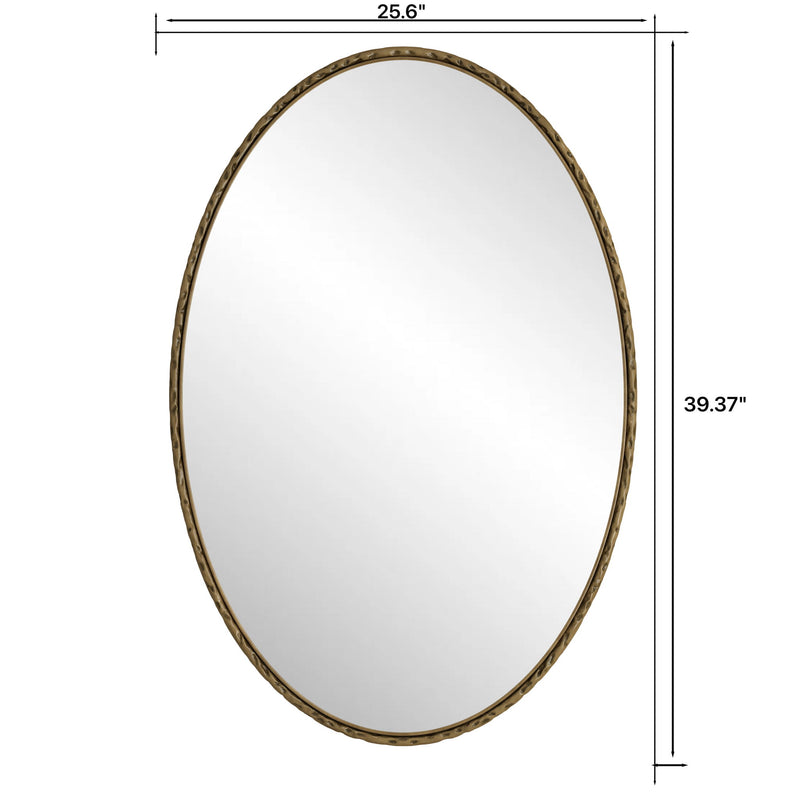Art Oval Retro Mirror, Wall Hanging