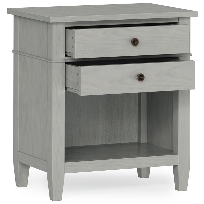 Carlton - Bedside Table - Gray