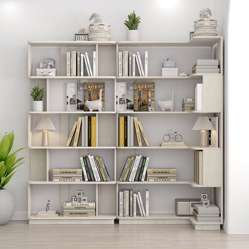 L-Shaped Corner Bookshelf