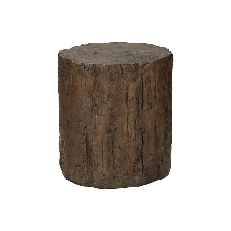 Contemporary Round Accent Table, Indoor / Outdoor