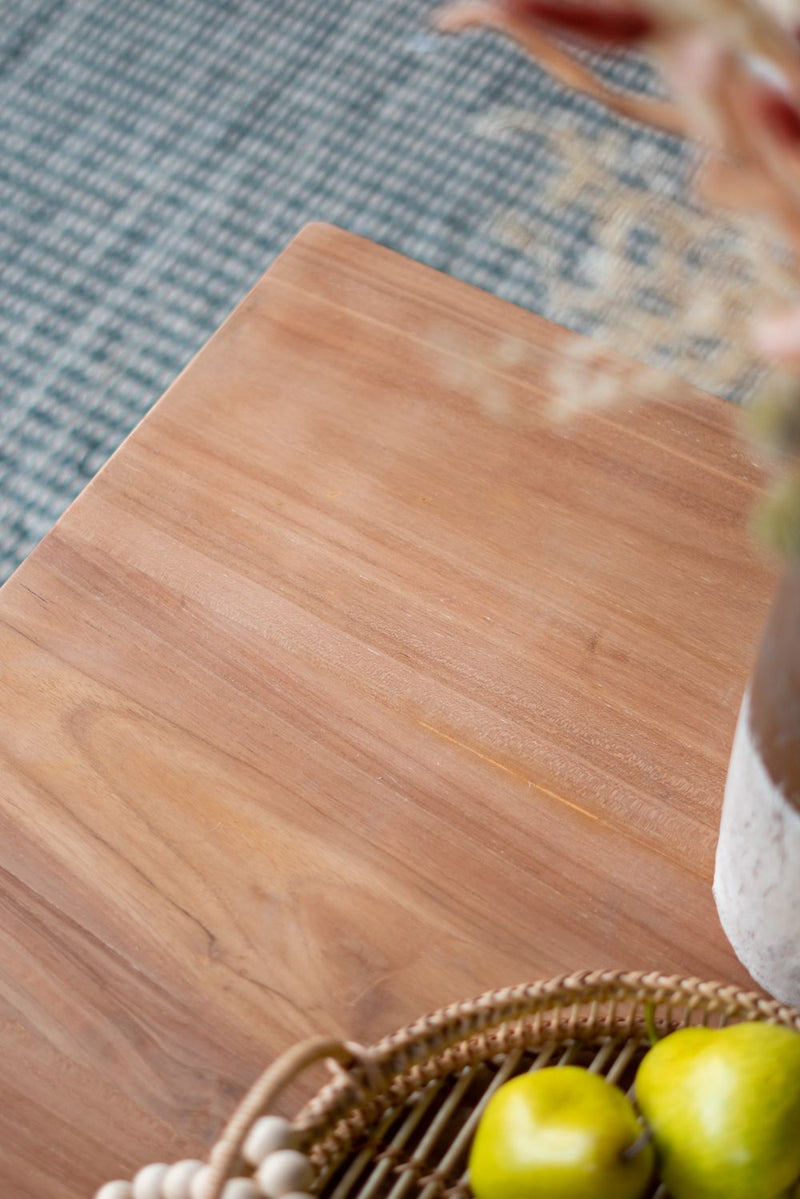 Teak Coffee Table - Natural Wood / Brown