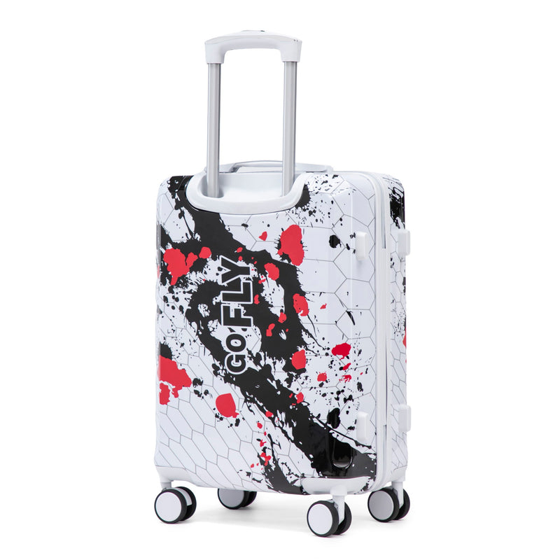 3 Piece With Combination Lock And Silent Wheels