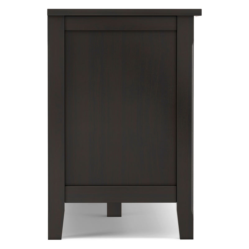 Warm Shaker - TV Media Stand - Hickory Brown