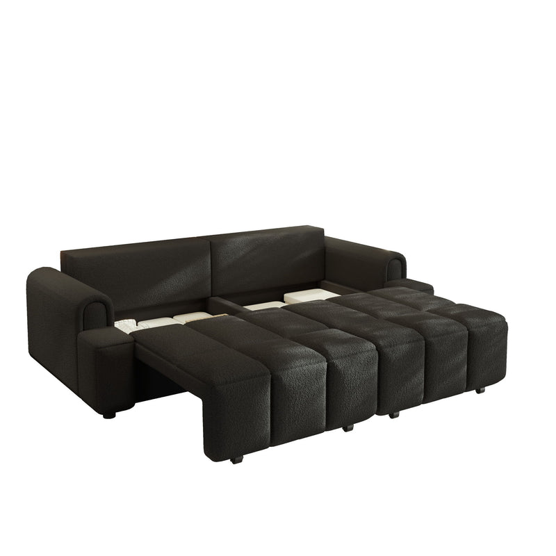 4 Seater Modern Couch With Seats Storage