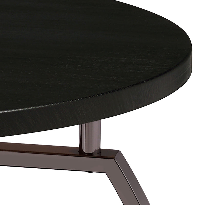 Starrett - 2 Piece Round Coffee Table Set - Charcoal