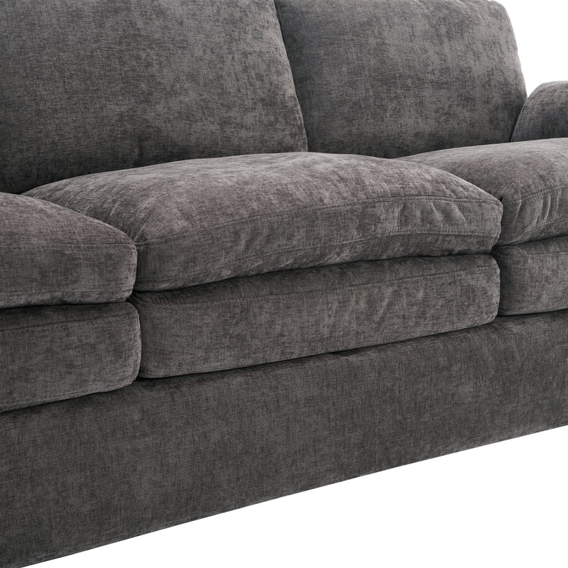 Cozy Upholstered Cushion Armchair For Living Room