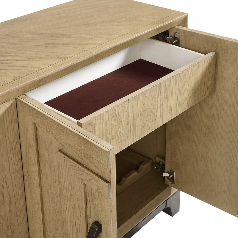 Sideboard With Ample Storage - Brown