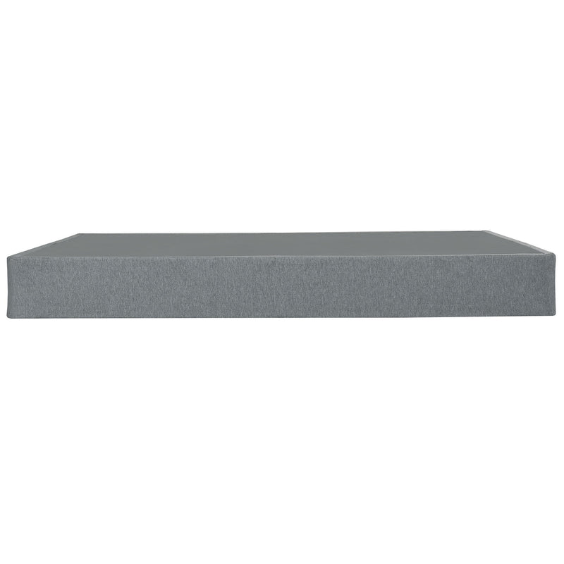 Foldable 9" Twin Size Metal Mattress Box Spring Foundation Bedroom Furniture Bed Base - Gray
