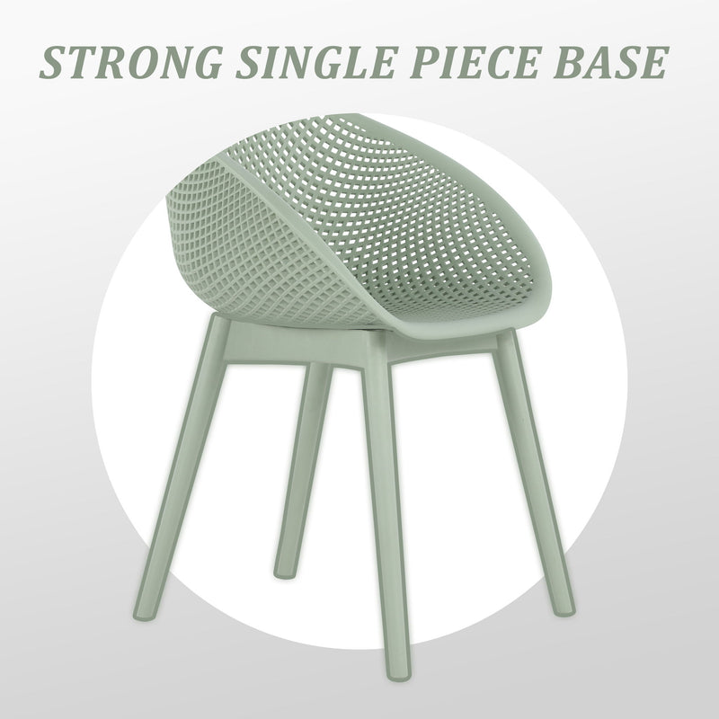 4 Pack Lounge Chair Set With Long Table