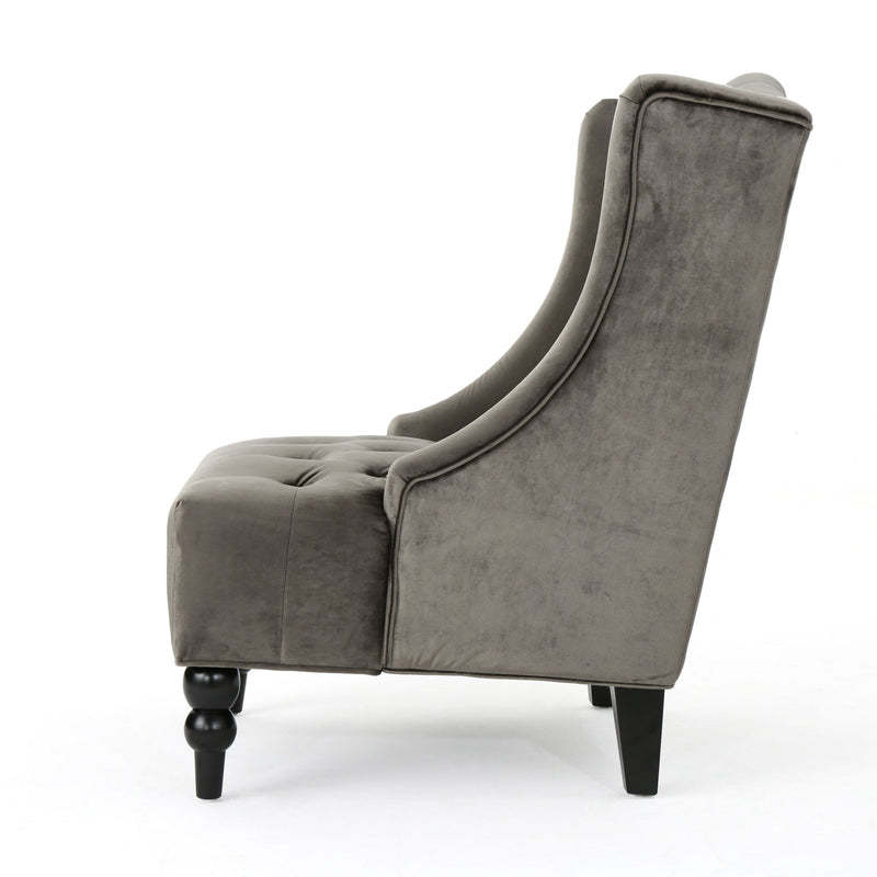Toddman - Hi - Back Club Chair With Elegant Design