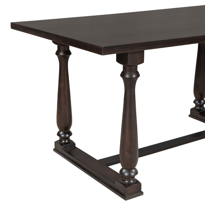 6 Piece Dining Set Retro Style