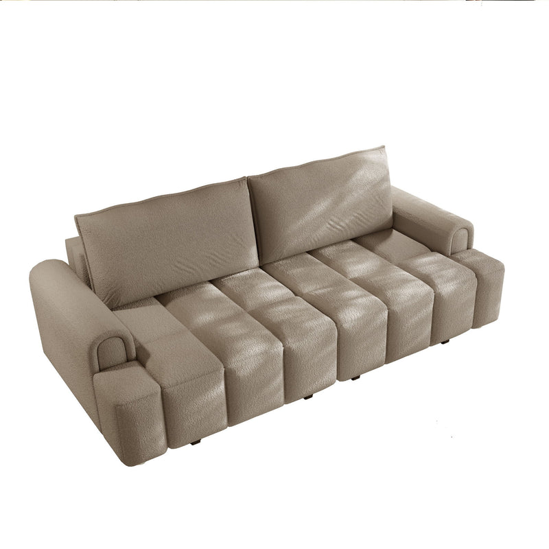 4 Seater Modern Couch With Seats Storage