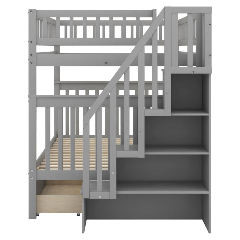 Bunk Bed With Staircase