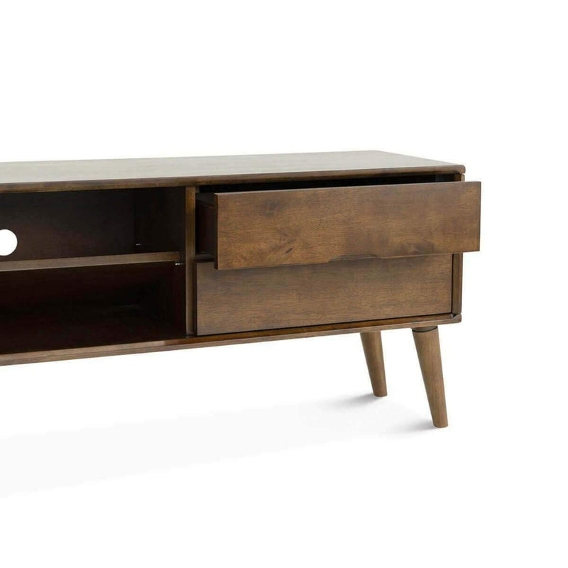 Adrian - TV Stand - Walnut Brown
