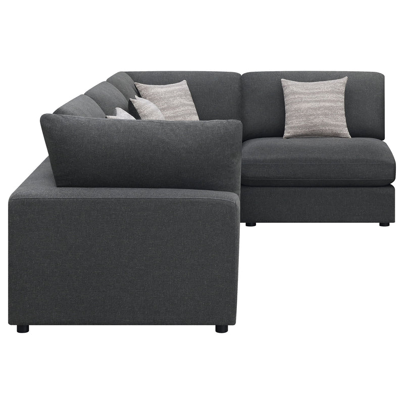 Rhette - Upholstered Sectional With Reversible Cushions