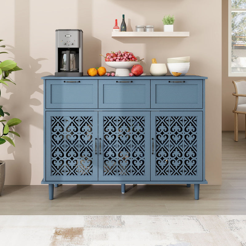 3 Door 3 Drawer Elegant Cabinet