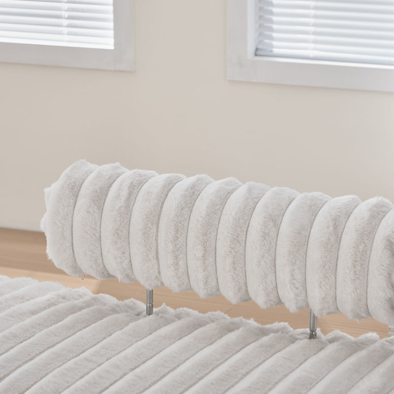 Mini Loveseat With Adjustable Backrest