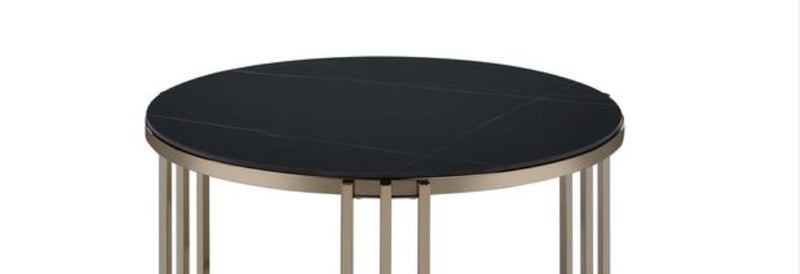 Abisha - Sintered Stone Top Round Table